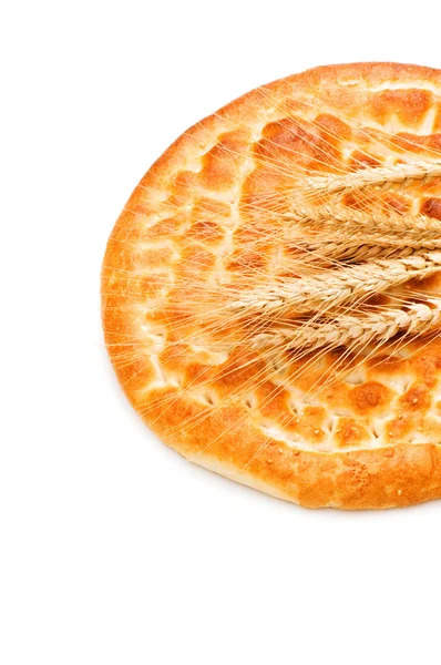 Cierre de espigas de pan y trigo —  Fotos de Stock