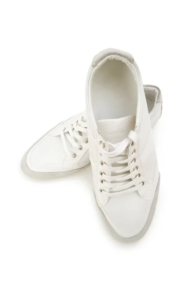 Σύντομη παπούτσια απομονωμένη στο λευκό — Φωτογραφία Αρχείου
