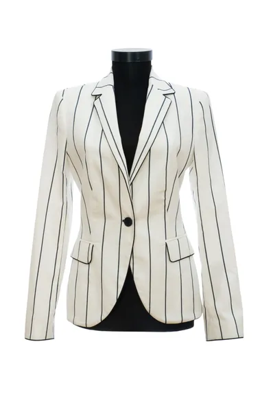 Elegante giacca isolata sul bianco — Foto Stock