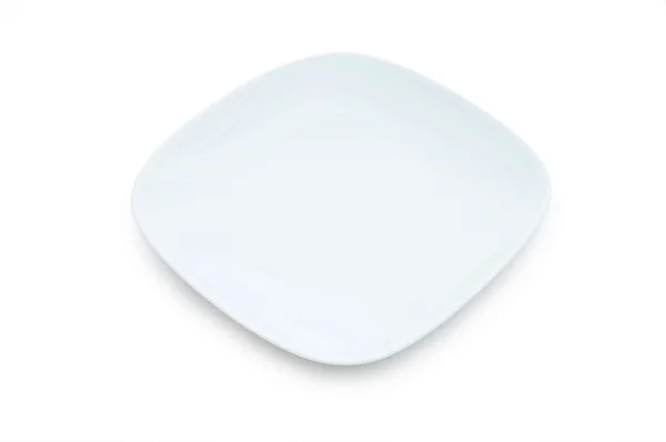 Plate isolated on the white — Stock Photo, Image