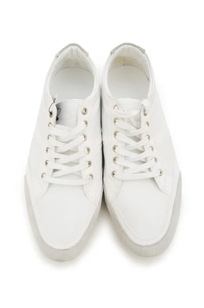 Chaussures courtes isolées sur le blanc — Photo