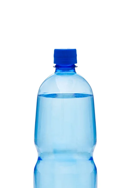 Wasserflaschen isoliert auf dem weißen — Stockfoto