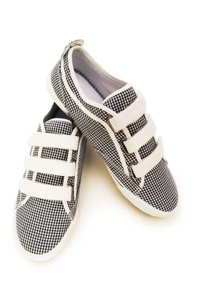 Sapatos esportivos isolados no branco — Fotografia de Stock