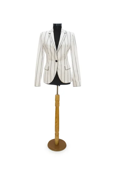 Jaqueta elegante isolado no branco — Fotografia de Stock