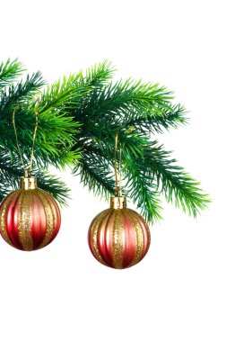 Noel dekorasyon izole