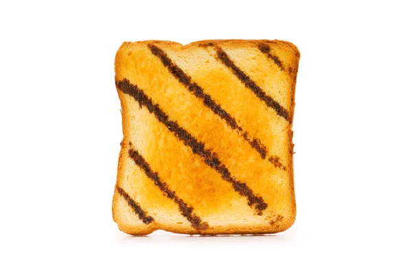 Färska rostat bröd isolerade — Stockfoto