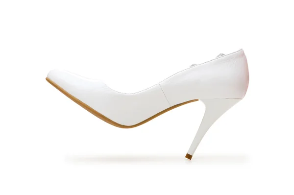Scarpe donna isolate sul bianco — Foto Stock