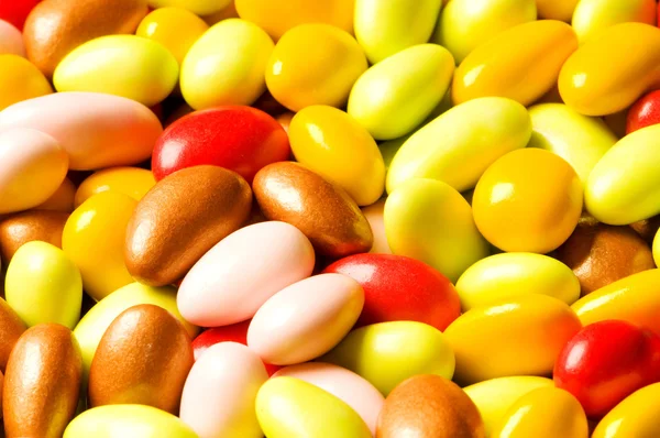 Many colourful jelly beans — Stock Photo, Image
