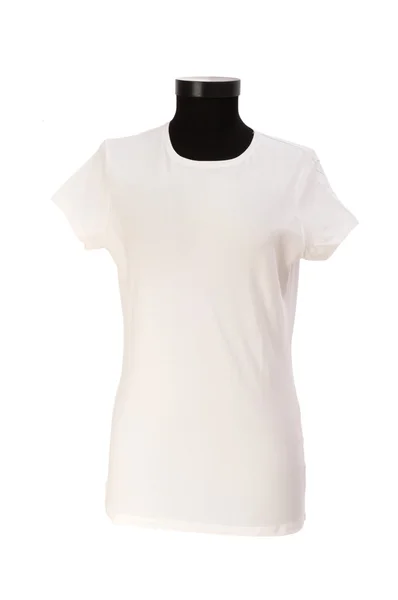 Camisa de mulher isolada no branco — Fotografia de Stock