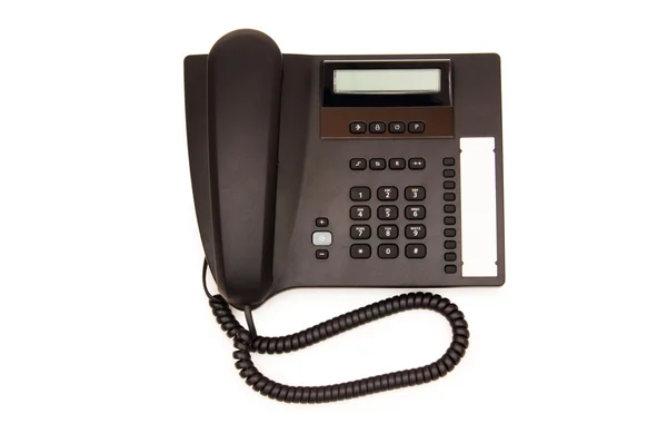 Telefon biura na białym tle — Zdjęcie stockowe