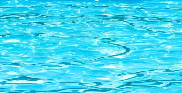 Background of blue water from pool — Stock Photo, Image