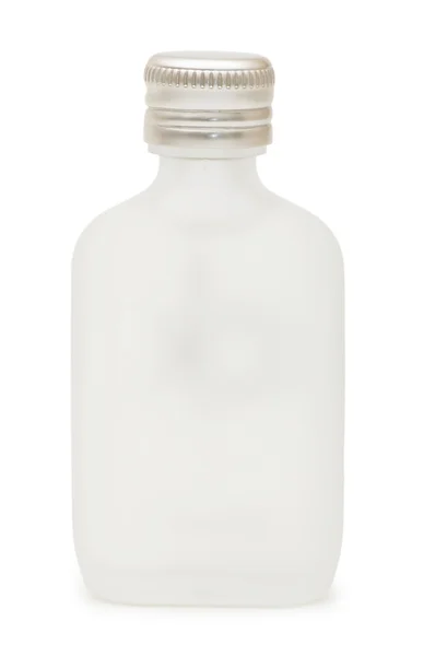 Flaska parfym isolerad på den vita — Stockfoto