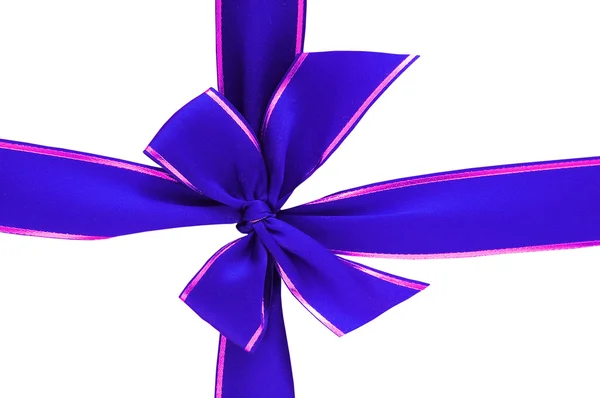 Close up of the gift box with ribbon — Stock Photo, Image