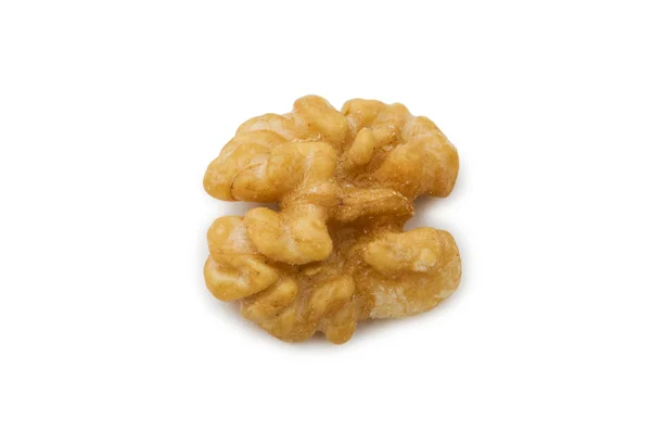 Fresh walnut isolated on the white — Stock Photo, Image