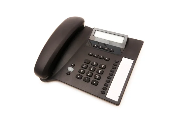 Telefon biura na białym tle — Zdjęcie stockowe