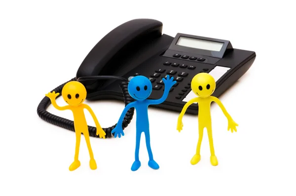 Phone support concept — Stock Photo, Image