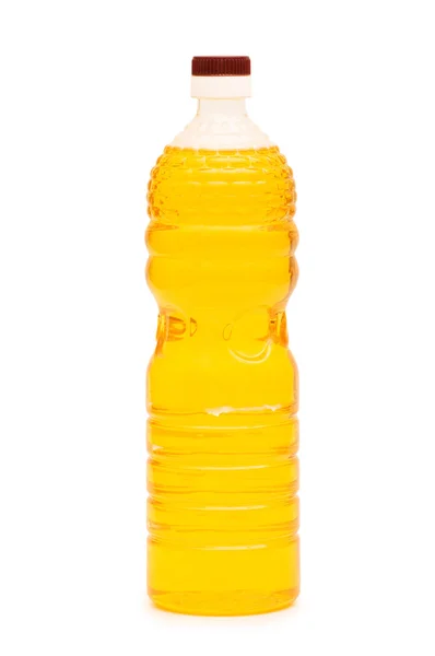 Botella de aceite de oliva aislado — Foto de Stock