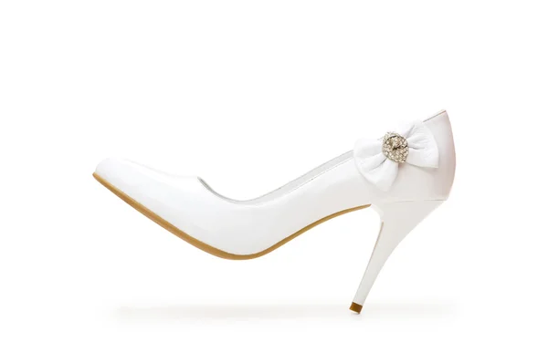 Kvinna skor isolerat på vita — Stockfoto