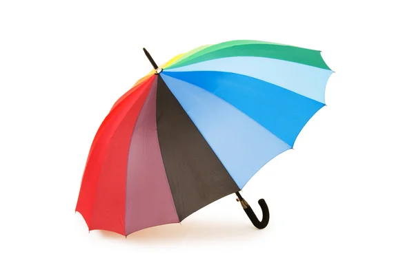 Kleurrijke paraplu geïsoleerd — Stockfoto