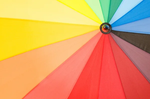 Close up de guarda-chuva multi setor — Fotografia de Stock