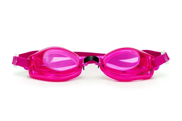 Swimming goggles isolated on the white — Stock Photo, Image