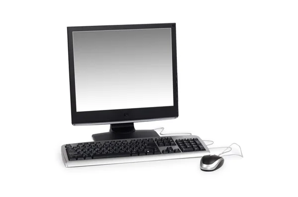 Desktop computer isolated — Stock Photo, Image