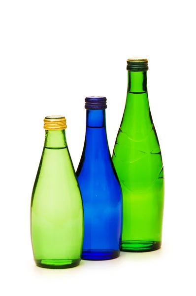 Botellas de agua aisladas —  Fotos de Stock