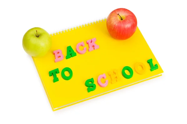 Back to school concept with book — Stock Photo, Image