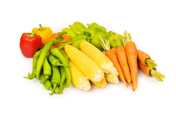 Různé zeleniny, samostatný — Stock fotografie