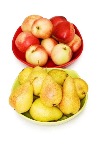 Különböző frutis elszigetelt a fehér — Stock Fotó