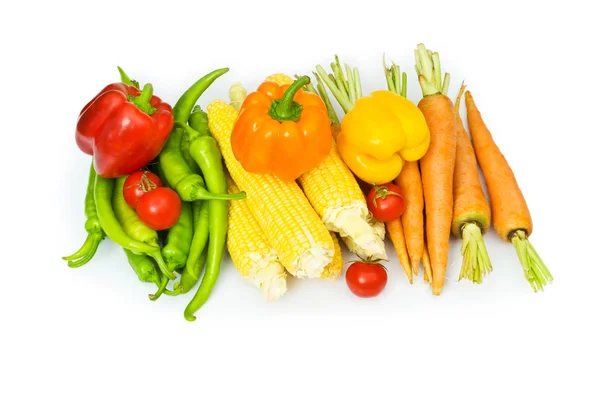 Varias verduras aisladas —  Fotos de Stock