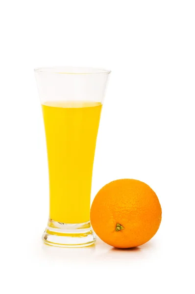 Cocktail orange isolé sur le blanc — Photo