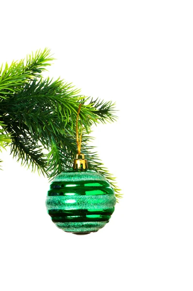 Decoração de Natal na árvore — Fotografia de Stock