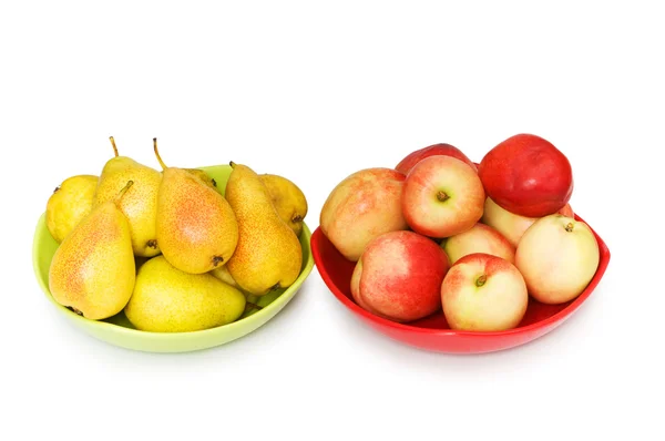 Ulike former for fruktbetennelse isolert på hvitt – stockfoto