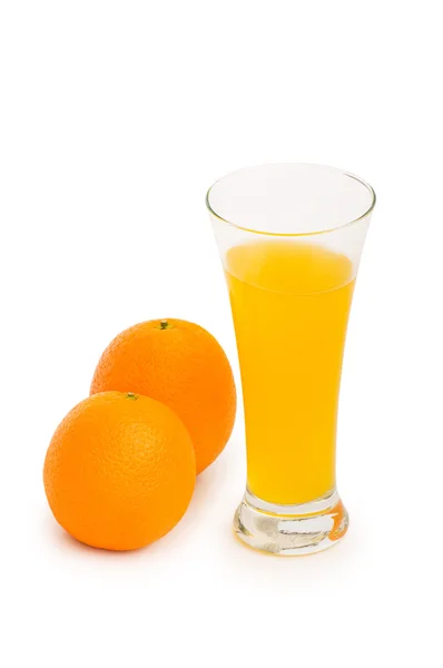 Cocktail laranja isolado no branco — Fotografia de Stock