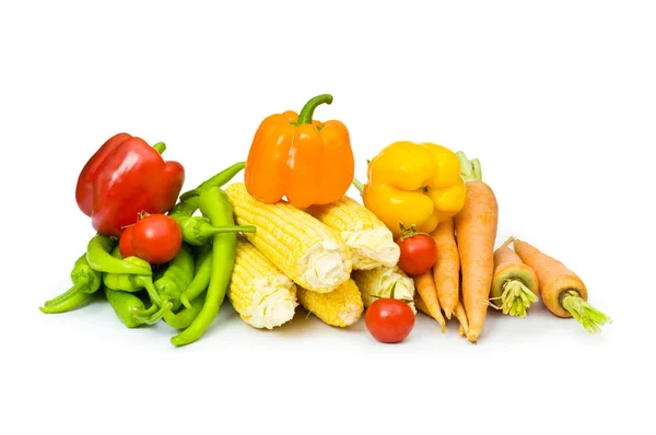 Various vegetables isolated — Stock Photo, Image