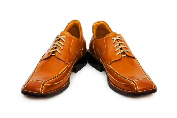 オレンジの靴、白で隔離されます。 — ストック写真