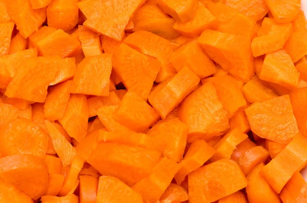 Chopped carrots — Stock Photo, Image