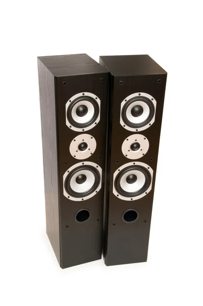 Two speakers isolated on the white — Stock Photo, Image