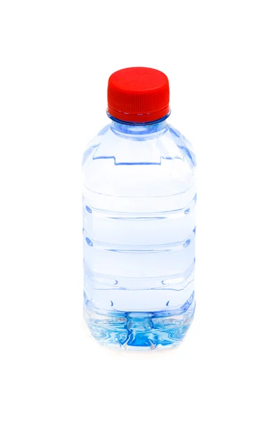 瓶水隔绝在白色 — 图库照片