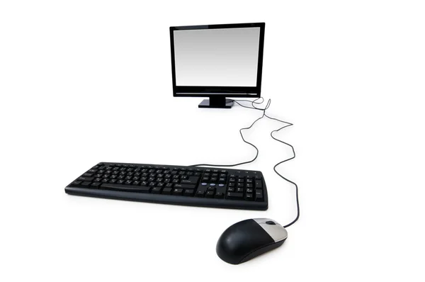 Personal computer isolated — Stock Photo, Image