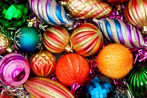 Renkli Noel dekorasyon — Stok fotoğraf