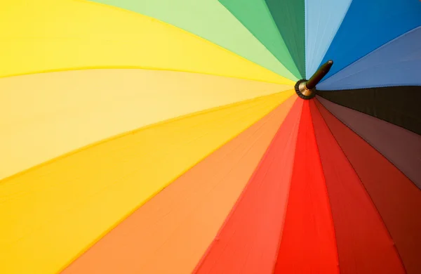 Крупним планом багатосекторна парасолька — стокове фото