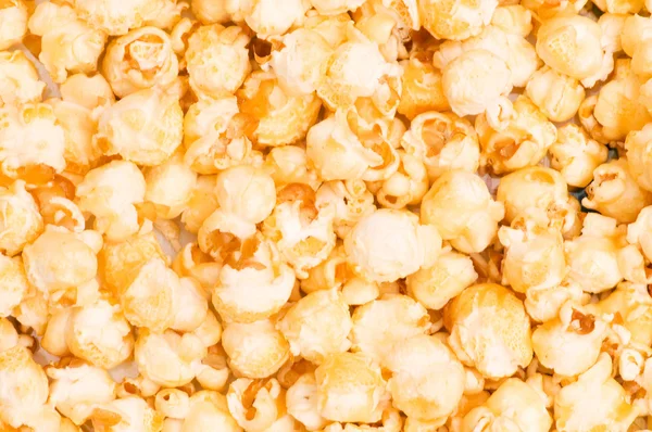 Närbild på bakgrund - popcorn — Stockfoto