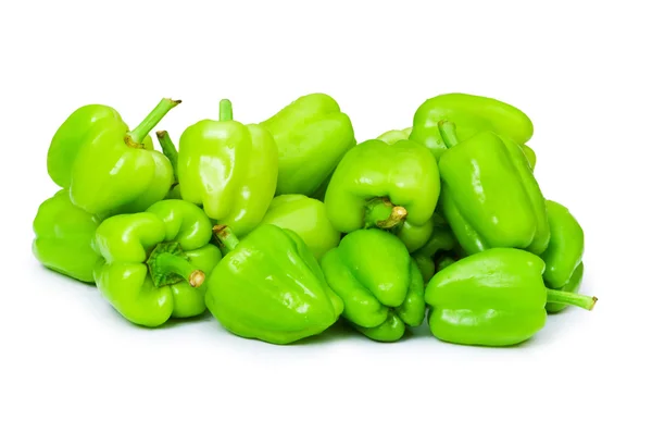 Bell peppers isolated on the white Royalty Free Stock Photos