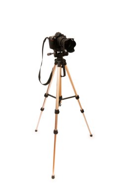 tripod ve izole kamera