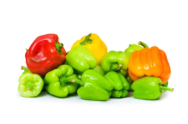 Bell peppers isolated — Stock Photo, Image