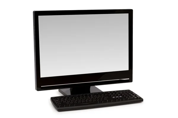 Computador pessoal isolado — Fotografia de Stock