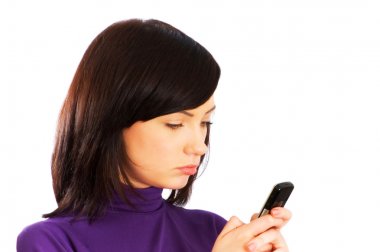 SMS gönderme kadın kapatmak