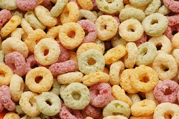 Copos de cereales de forma redonda —  Fotos de Stock